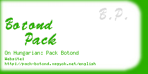 botond pack business card